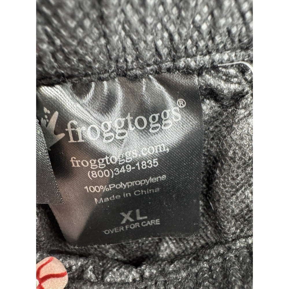 Frogg Toggs Black Pants XL Waterproof Outdoor Hiking Camp Fish Gorpcore Trails - Picture 6 of 11